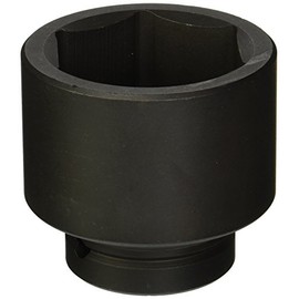 SK Hand Tool 85691 1-Inch Drive Standard Impact Socket, 2-13/16-Inch