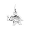 AeraVida Cute & Trendy Little Elephant .925 Sterling Silver Charm