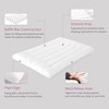 HOMBYS Ultra Thin Flat Pillow for Sleeping, Thin Pillow for