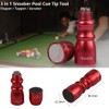 Bohaner 3 in 1Tip Snooker Pool Cue Tip Tool Billiard