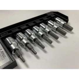 Gearhead 3/8" Drive SAE Hex Bit Socket Set 7-piece GH8375