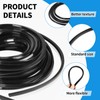 DBREAKS Aluminium Profile Slot Cover Flat Sealing Strip, 6 mm