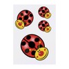 4 x 'Happy Ladybird' Temporary Tattoos - Water Resistant, Skin-Safe,