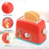 PopUp Toaster Play Toy Kitchen Bread Maker Model Toy Pretend