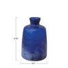 Creative Co-Op Distressed Glass, Cobalt Blue Vase