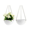 Asnext Line Pattern 10 Inch Hanging Planter for Indoor Outdoor