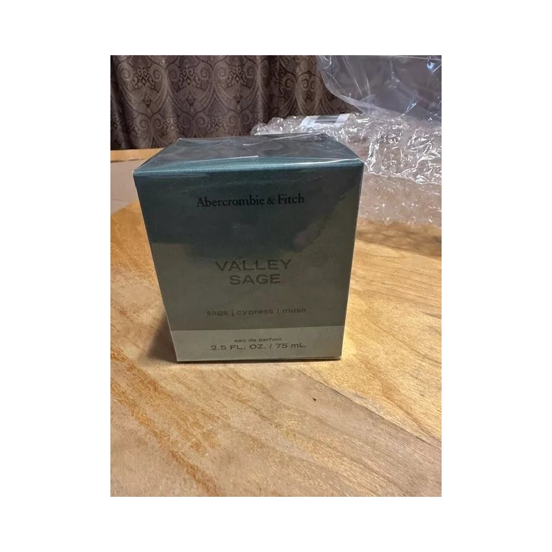 Abercrombie and Fitch Valley Sage sage, cypress, musk 2.5 oz