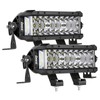8 Inch LED Light Bar, Niking Auto 2Pcs 204W Side