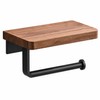 Wooden Toilet Paper Holder Wall Mount – Bathroom WC Roll