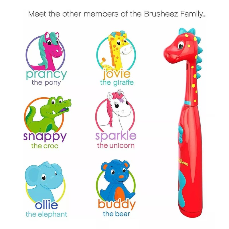 Brusheez De Kid Cepillo De Dientes Eléctrico Set - Pimienta