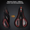 YOUNGDO Bicycle Saddle Cover, Ergonomic Gel Saddle Cover, Bicycle Saddle