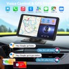 Carplay Screen for Car, 7" HD Wireless Portable Car Play