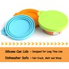 Comtim Pet Food Can Cover Silicone Can Lids for Dog