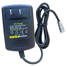 Power Supply AC Adapter Compatible with Blackmagic Design BMPCC Pocket Cinema Camera 4K, 6K and 6K G2 and 6K Pro