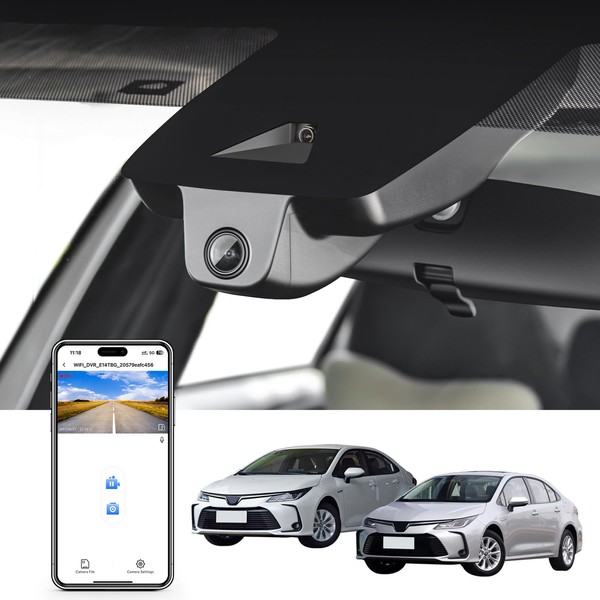 Mangoal 4K Dash Cam Custom fit for Toyota Corolla &