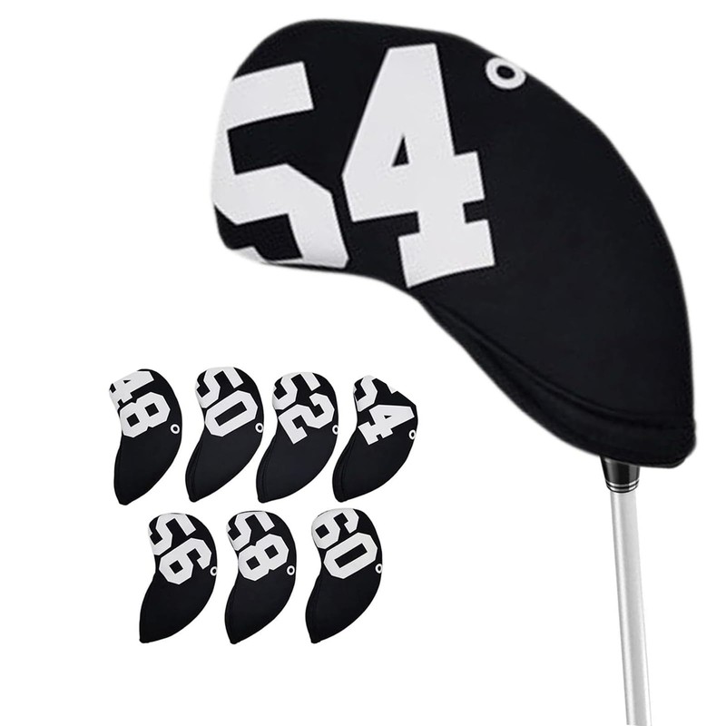 7PCS Golf Club Head Covers for Wedges, Anti-Scratch Golf Club