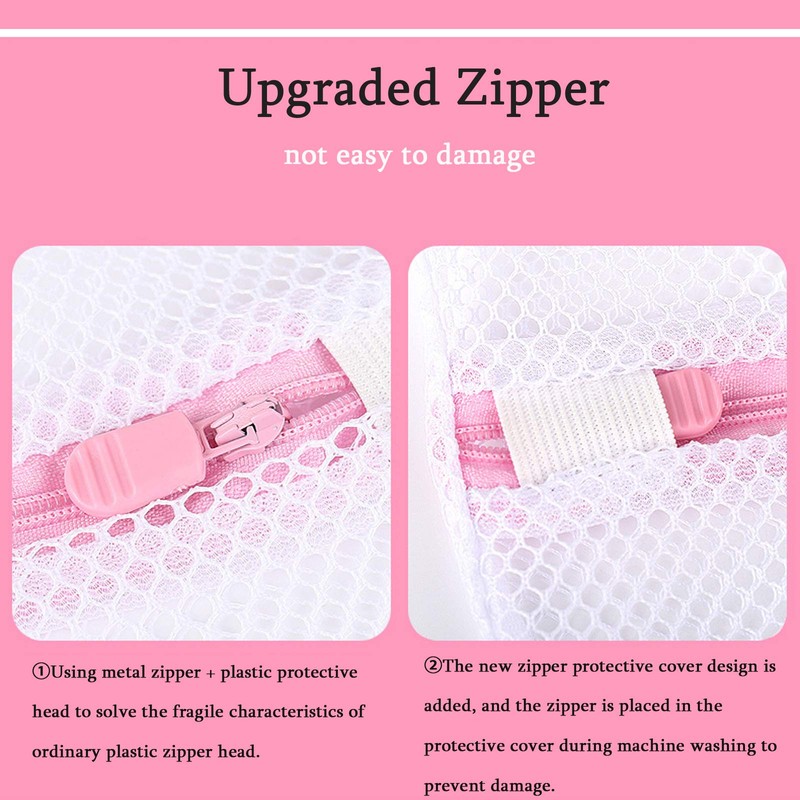 8 pcs Laundry Bags with 2 Large and 2 Medium