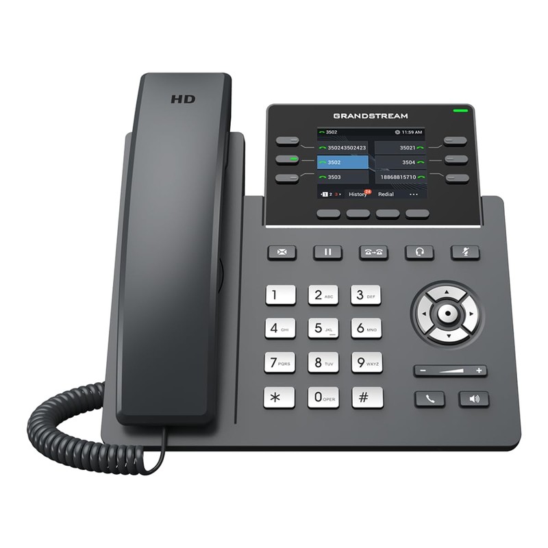 Grandstream GRP2613 IP Phone | 6 Lines, 4 SIP Accounts