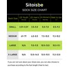 SITOISBE Quarter Compression Socks for Men Women, Cushioned Running Hiking