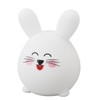 Silicone Night Light Cute Cartoon Mouse USB Rechargeable Tap Control