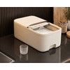 Large Capacity Sealed Rice Storage Container with Measuring Cup –