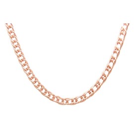 Solid Copper Chain Necklace CN652G - 1/4 of an inch wide - 20 inches long.