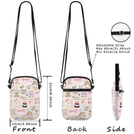 WCGXKO Happy 21st Birthday Gift 21st Birthday Hangover Kit Zipper Crossbody Bag (21st Cr CA)