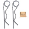 SKIR'CO (2 pcs) Zinc Plated Steel Spring Cotter Pins 2