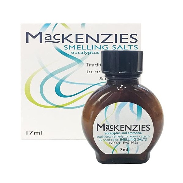 MacKenzies Smelling Salts Eucalyptus and Ammonia 17ml