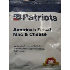 4Patriots America's Finest Mac & Cheese Food Supply Survival Food