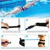 Ncheli Cintura da Nuoto con Elastico 4m, Regolabile 55-105cm