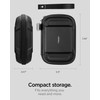 Spigen Rugged Armor Pro Cable Organizer Travel Pouch - Black