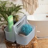 Brookstone Portable Shower Caddy Basket - BPA Free Hard Plastic