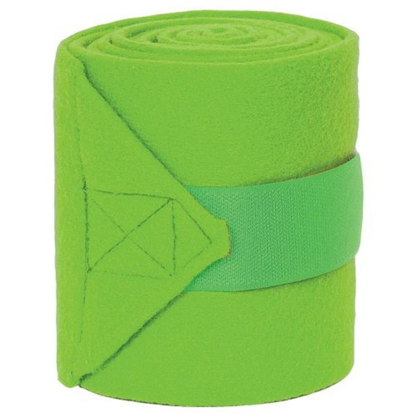 Mustang Polo Wraps, Lime Green, 9 ft