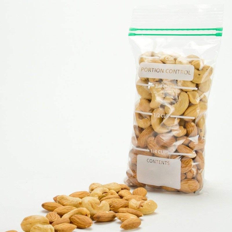 Nicole Home Collection Zip Seal Portion Control Bags – Snack