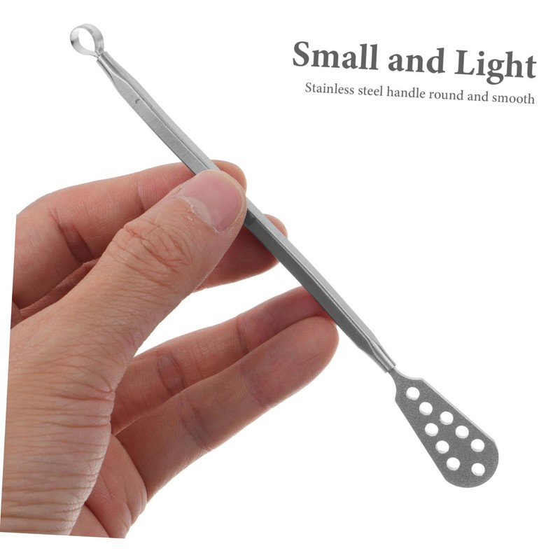 IWOWHERO Stainless Steel Double-headed Foot File for Callus Removal and