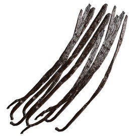 Tomizawa Shoten Vanilla Beans, Made in Madagascar, Size Around 6.3 inches (16 cm), Hall, Commercial Use, 10 Bottles