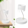Christmas Tree Carousel Spinning Candle Holder Stainless Steel Rotary Tree