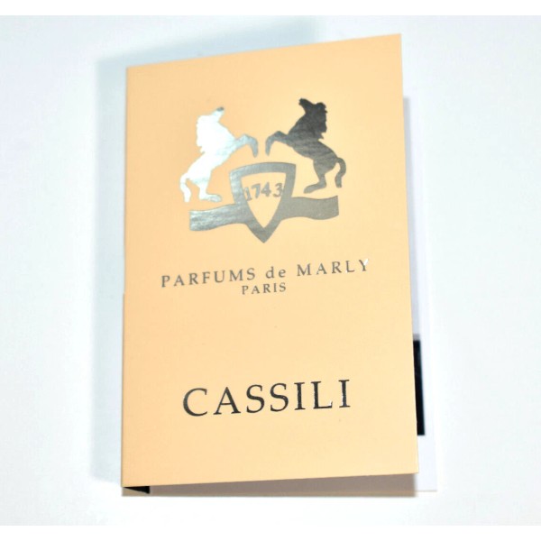 Parfums De Marly Cassili EDP Perfume Carded Sample Spray 0.04