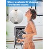 4" RV Shower Faucet, Dual-Handle Camper Faucet Mixing Valve Diverter