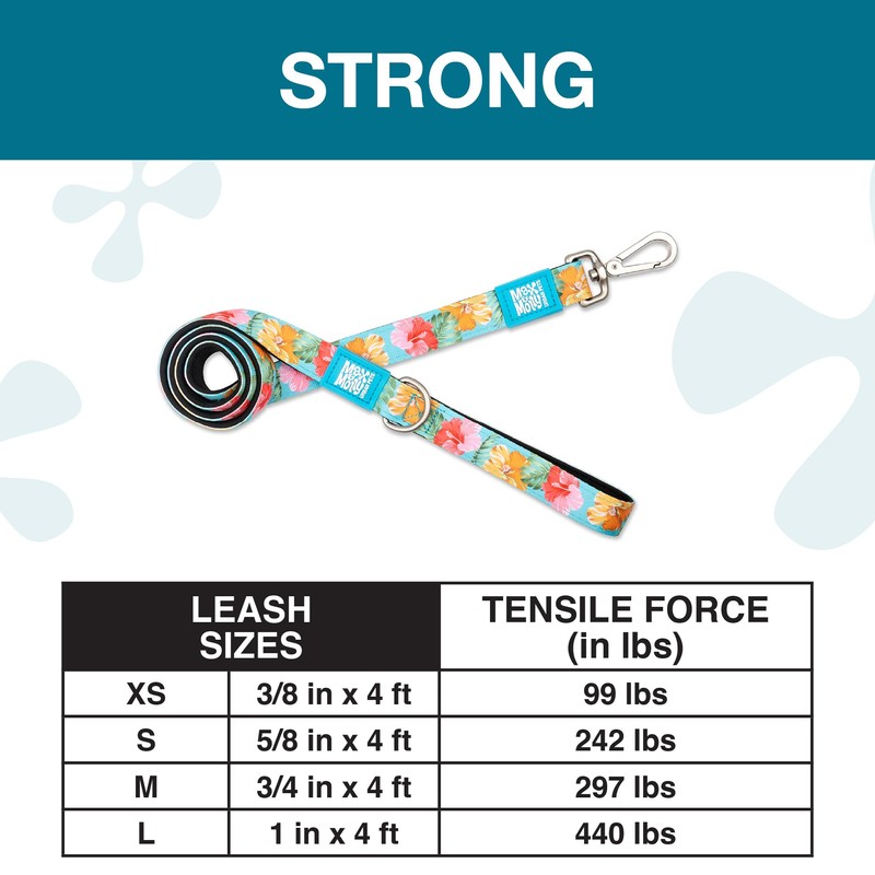 Max & Molly Padded Neoprene Dog Lead, Medium