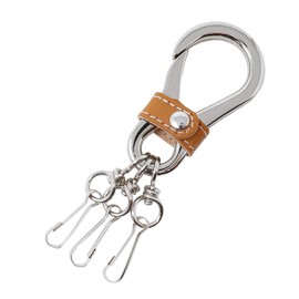 H.N.Z kil-004 Italian Leather Genuine Leather Carabiner Hook Key Chain, Cowhide