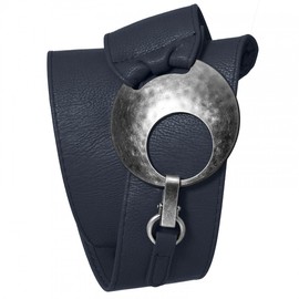 Caspar GU225 Women's Wide Belt/Waist Belt with Large Buckle – Many Colours - 105