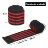 1 Par Vendas Para Rodilla Knee Wraps Elastica Rodilleras Gym