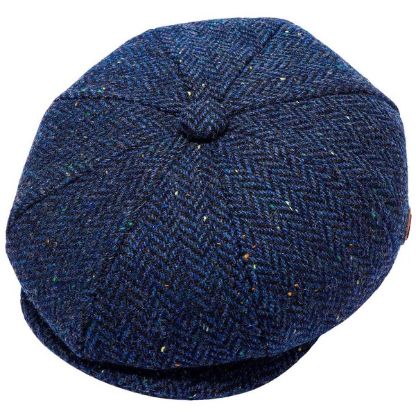 ZRWASKA® Mens Peaky Blinders Cap 8 Panel Wool Flat Caps