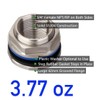 RAINPAL SSBF010 Female 3/4" NPT Stainless Steel Bulkhead Tank Fitting