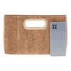 Cork Top Handle Clutch, Solid