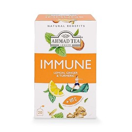Ahmad Tea Limón, Jengibre y Cúrcuma 20Pz