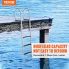 Dock Ladder, Easy to Install for Ship/Lake/Pool - 5 Steps