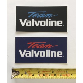Unbranded 2 Team VALVOLINE DECALS STICKERS racing drags hotrods offroad drift rally jdm mx
